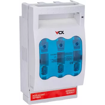 Interrupteur-sectionneur à fusibles VCX-HR17-160 3P 160 A NH00