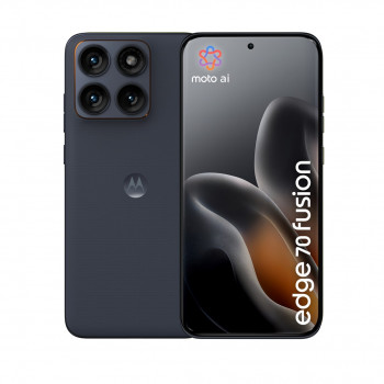 Smartphone Motorola edge 70 fusion 17,2 cm (6,78 inch) Dual SIM Android 16.0 5G USB Type-C 12 Go 256 Go 7000 mAh noir