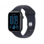 Apple Watch SE 3 GPS 44 mm boîtier en aluminium minuit avec bracelet sport bleu - M/L