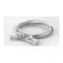 WANTEC Slim Cat6a U/UTP Patch Cable RJ45, 2.8 mm, 1.5 m, White