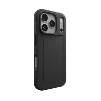 Coque Zagg Luxe Snap pour iPhone 18 Pro / 17 Pro, noir