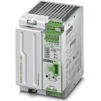 Phoenix Contact QUINT-UPS/ 24DC/ 24DC/ 5/1.3AH onduleur, vert-gris (2320254)