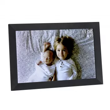 TFA Dostmann FRAMEO App Cadre photo numérique WiFi 25,7 cm 10,1 pouces 1280 x 800 pixels 32 Go noir