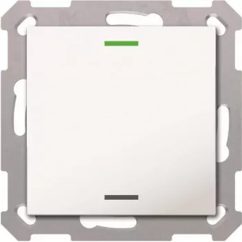 MDT TAL-5501002.02S Push Button Light55 1-gang RGBW Pure White Glossy Neutral Secure