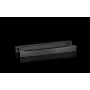 Pièce d'angle de socle Rittal VX, façade/arrière, H 100 mm, pour L 1100 mm (8660006)