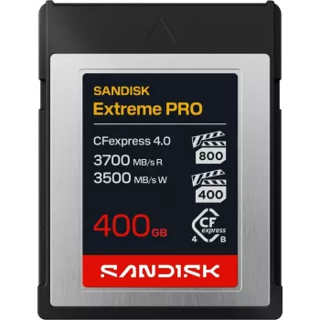SanDisk Extreme PRO 400 Go carte mémoire CFexpress 4.0 Type B (SDCFEB-400G-GN4NN)
