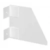 Embout droit OBO Bettermann pour goulotte de bureau GEK-SE133110P