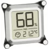 Thermo-hygromètre pour humidor TFA Dostmann, argent, 30.5056.54