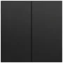 Bouton bascule Gira System 70 2 postes, noir laqué, 329574