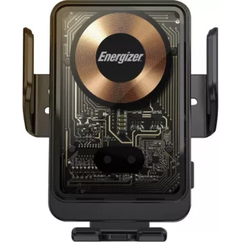 Chargeur de voiture sans fil Qi Energizer ECA008, 15W, noir