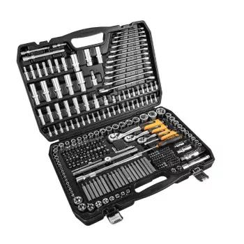 Jeu d'outils Neo Tools 10-218, 300 pièces, entraînement 1/2, 3/8, 1/4