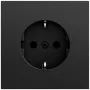 Prise SCHUKO GIRA 418874 System 70 noire