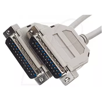 Shiverpeaks S-CONN AK 402 SC - D-SUB cable, 1:1, 25-pin, male/male, 5m