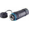 Coupleur réseau RJ45 S/CONN, Cat6, IP68, version courte, extérieur (08-01048)