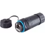 Coupleur réseau RJ45 S/CONN, Cat6, IP68, version courte, extérieur (08-01048)