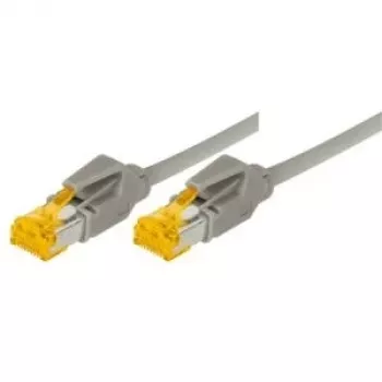 Câble patch Cat6a S/FTP RJ45 Tecline, 2 m, gris, LSZH