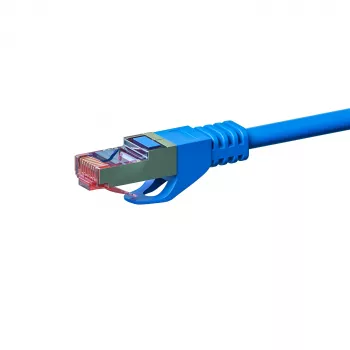 DSIT câble de raccordement Cat6 S/FTP, 5 m, bleu, LSZH