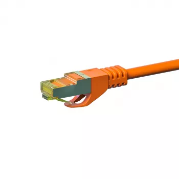 DSIT câble de raccordement Cat7 S/FTP RJ45, 1,5 m, orange