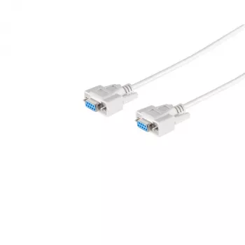 S-Conn AK 2183 D-Sub Cable 1:1, 9-Pin, Female/Female, 3 m (78042-3)