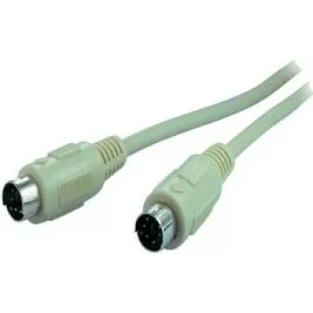 Câble PS/2 shiverpeaks BS78107-2 1,8 m Mini-DIN 6 broches gris