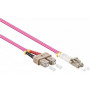 Câble patch fibre optique Mercodan LC-SC OM4 (40400057)