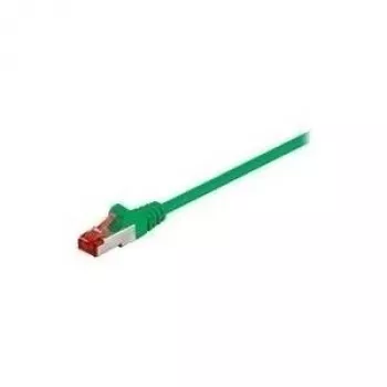 Câble patch Cat6 S/FTP RJ45 Wentronic, 0,25 m, vert
