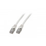 Câble patch KAT6 UTP Mercodan, blanc (371229200)