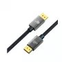 Câble DisplayPort 2.1 To, 2 m, 16K, noir