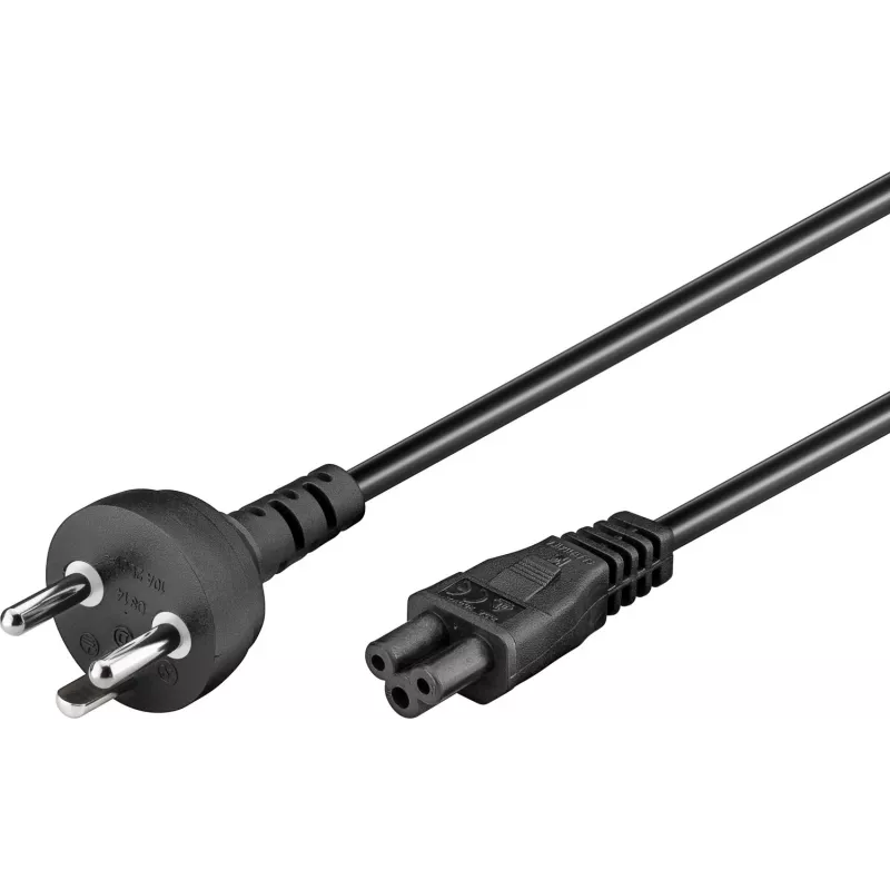 Câble d'alimentation Goobay, 2 m, noir (30857)