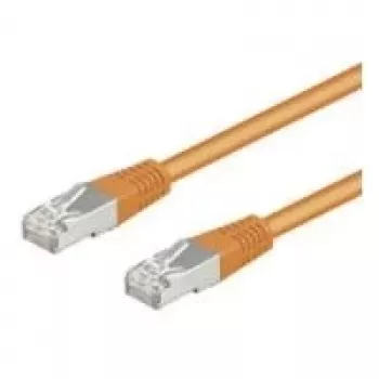 Câble patch Cat5e F/UTP RJ45 Goobay, 1 m, orange