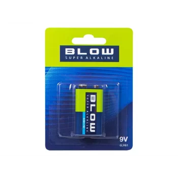 Pile alcaline Super 9V 6LR61 BLOW (blister)