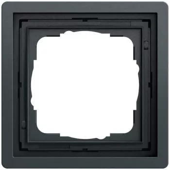 Cadre de finition GIRA 0211173 1 poste Gira F100, anthracite