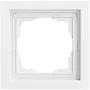 Cadre de finition GIRA 021172 1 poste Gira F200, blanc pur