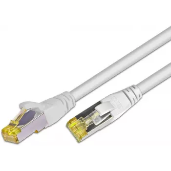 Câble de raccordement Wirewin Cat6a S/FTP, 4 m, blanc