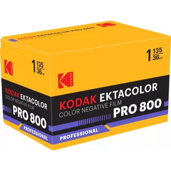 Film négatif couleur Kodak Ektacolor Pro 800 135/36, 1 rouleau