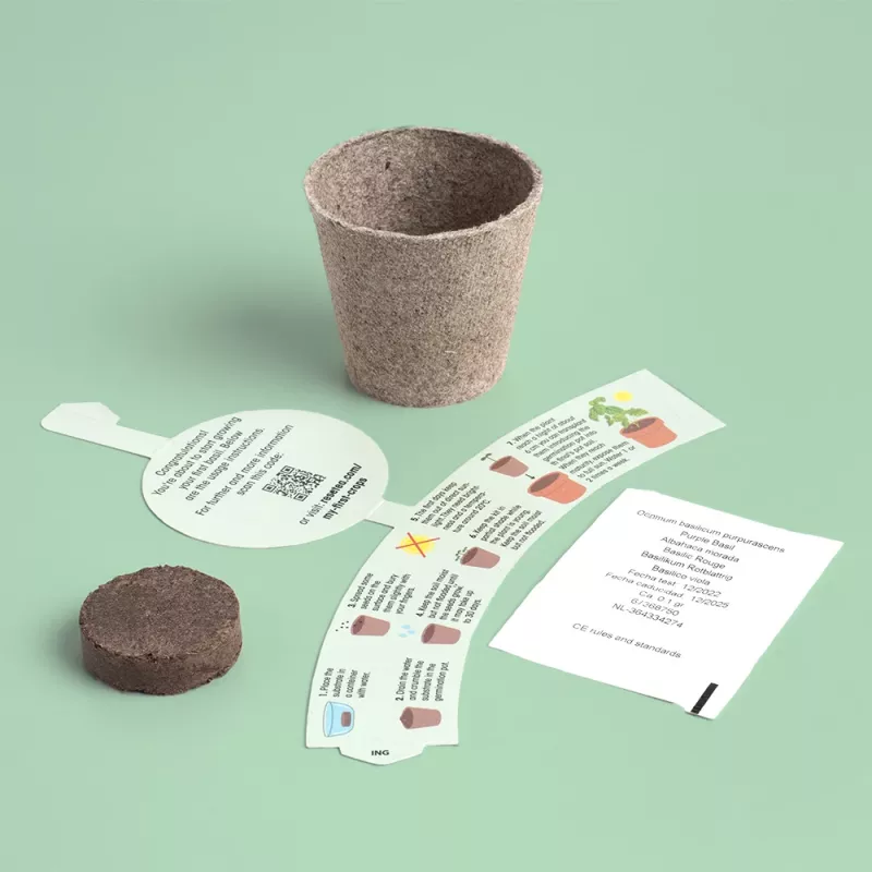 Resetea My First Crops – Ensemble de culture de basilic (Erst440)