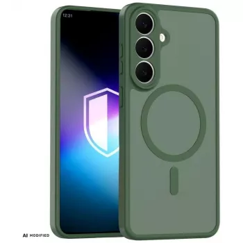 3mk Misty MagCase pour Samsung Galaxy S26 FE, vert
