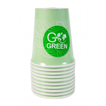 Gobelets compostables Gogreen Go Green 250 ml, 10 pièces