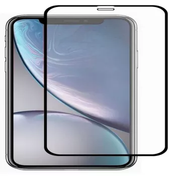 Protection d'écran antistatique en verre trempé Evelatus 2.5D Full Cover pour Apple iPhone XR/11 (Japan Glue, Corning)