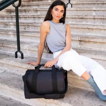 Sac de voyage reisenthel allrounder M, fibre synthétique, noir, 18 l (MS7003)