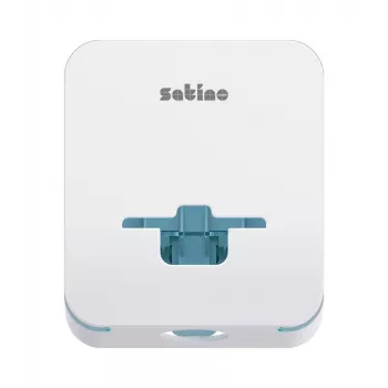 Distributeur d'hygiène féminine Satino HYGINITY FemCare FC1 System 333442, plastique blanc