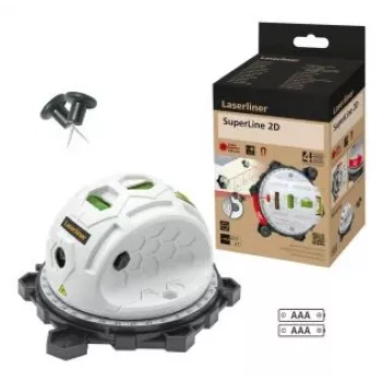 Niveau à bulle numérique Laserliner SuperLine 2D 081.110E
