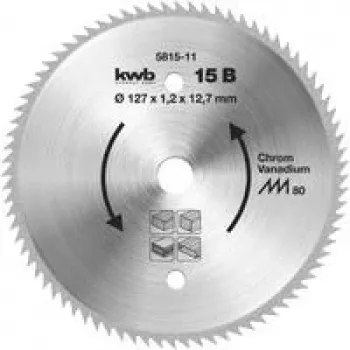 Lame de scie circulaire kwb 581511 127 x 12,75 mm