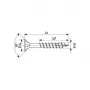SPAX Universal Screws T30, 6 x 140 mm, 100 pcs