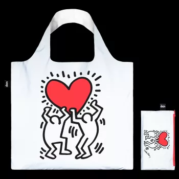 Sac LOQI Keith Haring – Dancing Heart (réfléchissant)