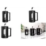 Cafetière Ritzenhoff & Breker ADANA, 0,8 l, noire en verre borosilicate, pour la préparation du café