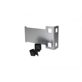 IT-BUDGET 1U Mini DIN Rail Bracket for Small Devices and Thermostats, incl. Mounting Clips (KTH04)