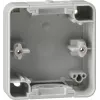 Boîtier en saillie Gira 006135, 1 poste, sans entrée de câble, gris