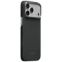 Coque Edge Case Argyle MagSafe PITAKA pour iPhone 18 Pro Max / 17 Pro Max, noir basalte