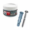 Cheville TOX AQUA STOP PRO 014271021 avec vis Ø 8 mm x 50 mm, 40 pcs.
